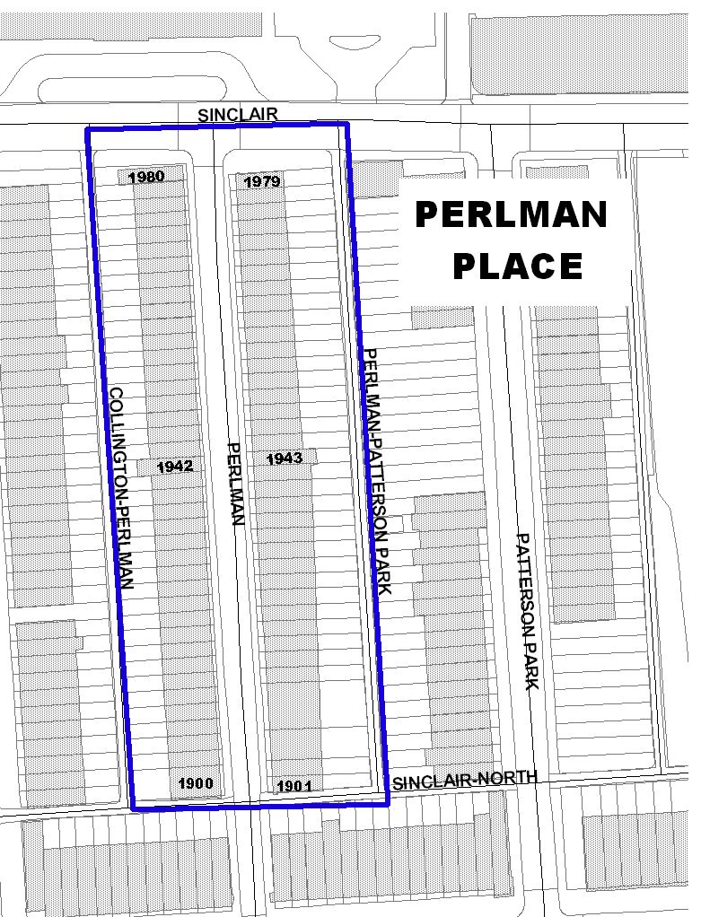 Perlman Place Map